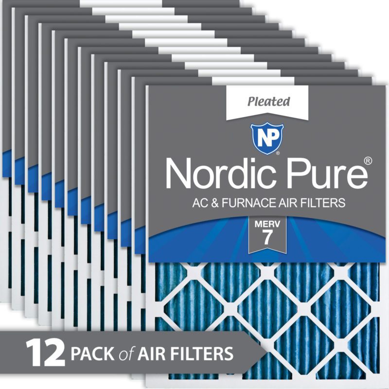 Home Furnace Air Filter 8x16x1 MERV 7 HVAC AC Replacement