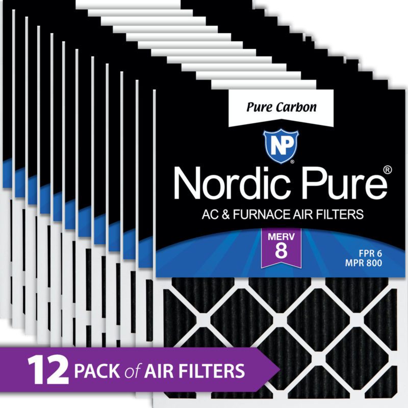 Airflow Products 10x20x1 MERV 10 Pleated Home A/C Furnace Air Filter 12-pack 