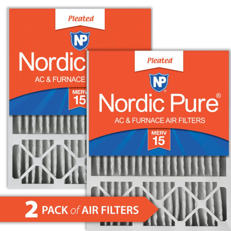 Home Furnace Air Filter 20x25x5 H MERV 15 HVAC AC Replacement