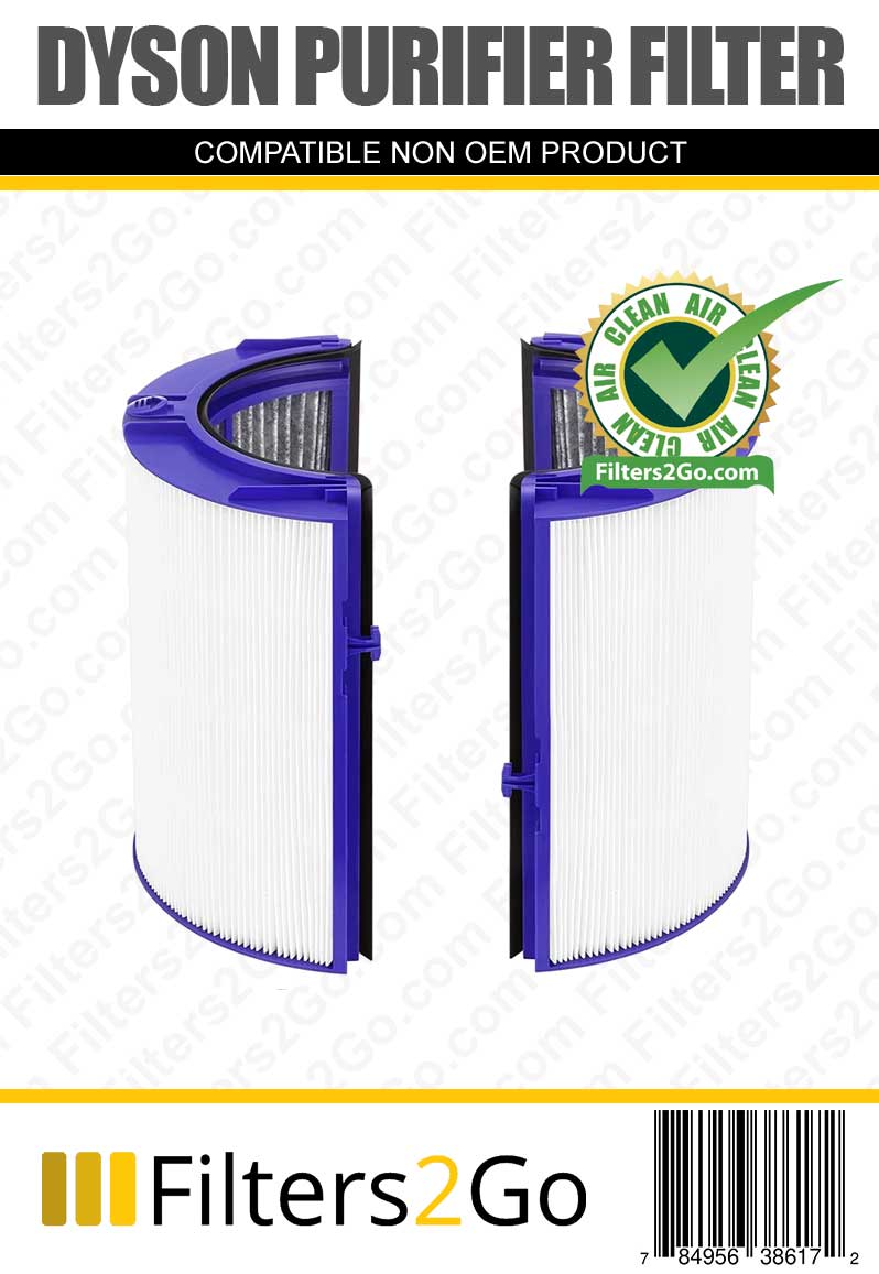 Replacement Filter For Dyson Pure Cool Cryptomic TP06 Air Purifier