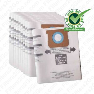 Disposable Dust Bags For Type E 90661 – Shop-Vac 5-8 Gallon Vacuum Cleaner